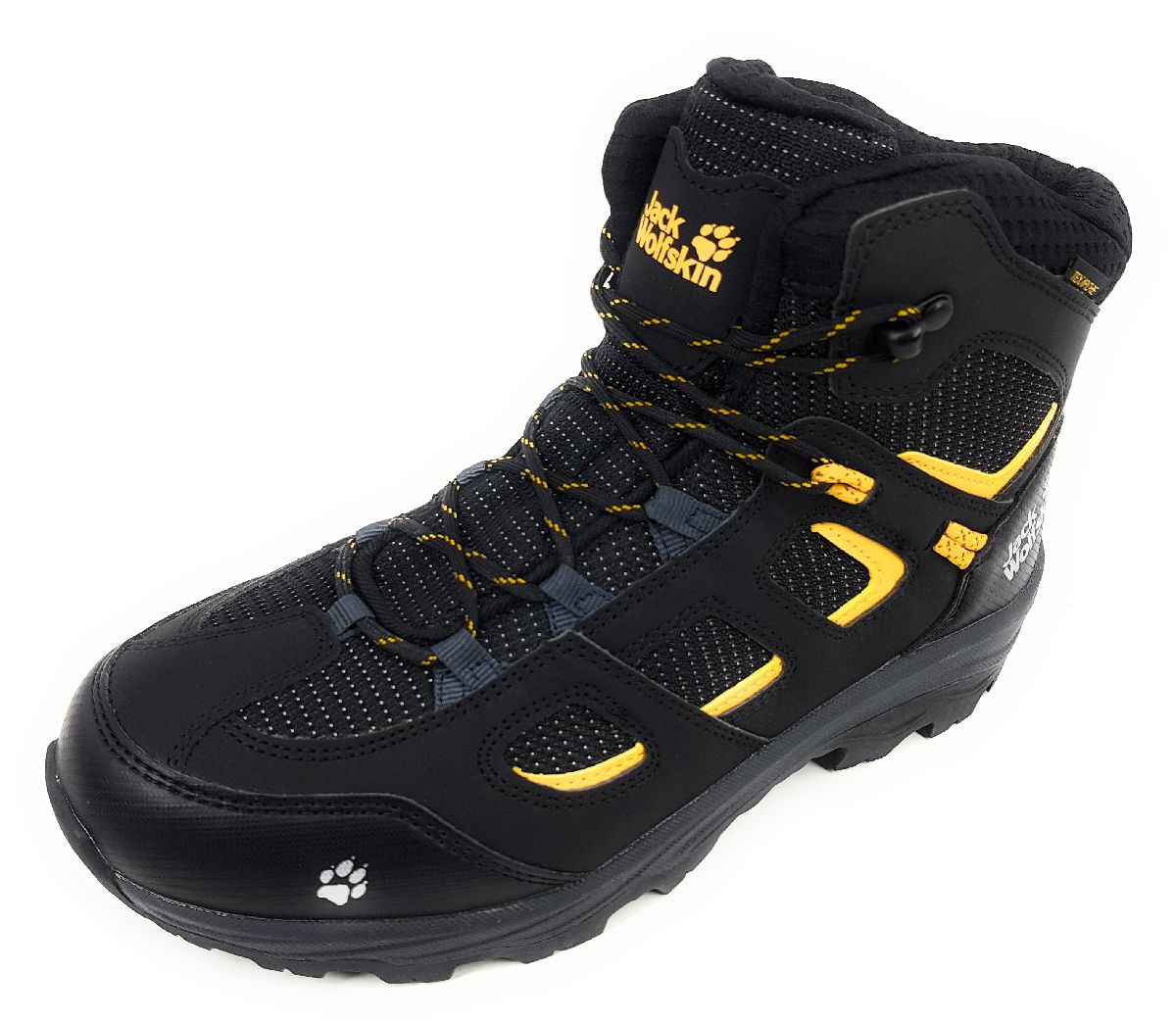 Jack Wolfskin Vojo Tex. MID K 4042181/6361 Schwarz 6361 black/yellow