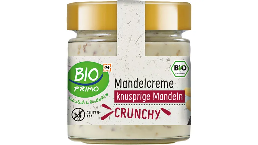 BIO PRIMO Bio Crunchy Mandelcreme 200 g