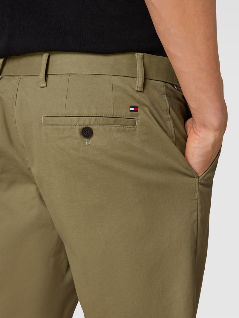 Chino-Shorts mit französischen Eingrifftaschen Modell 'HARLEM' in beige