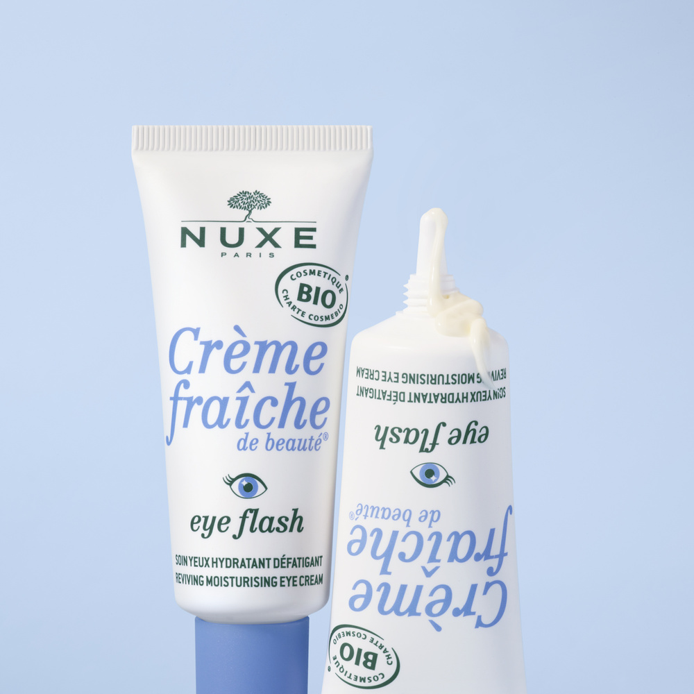 Nuxe Eye Flash Soin Yeux Hydratant Bio - Crème fraîche de beauté® - 15ml Contour des yeux