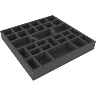 Feldherr 295 mm x 295 mm x 41 mm Schaumstoffeinlage für Brettspiele