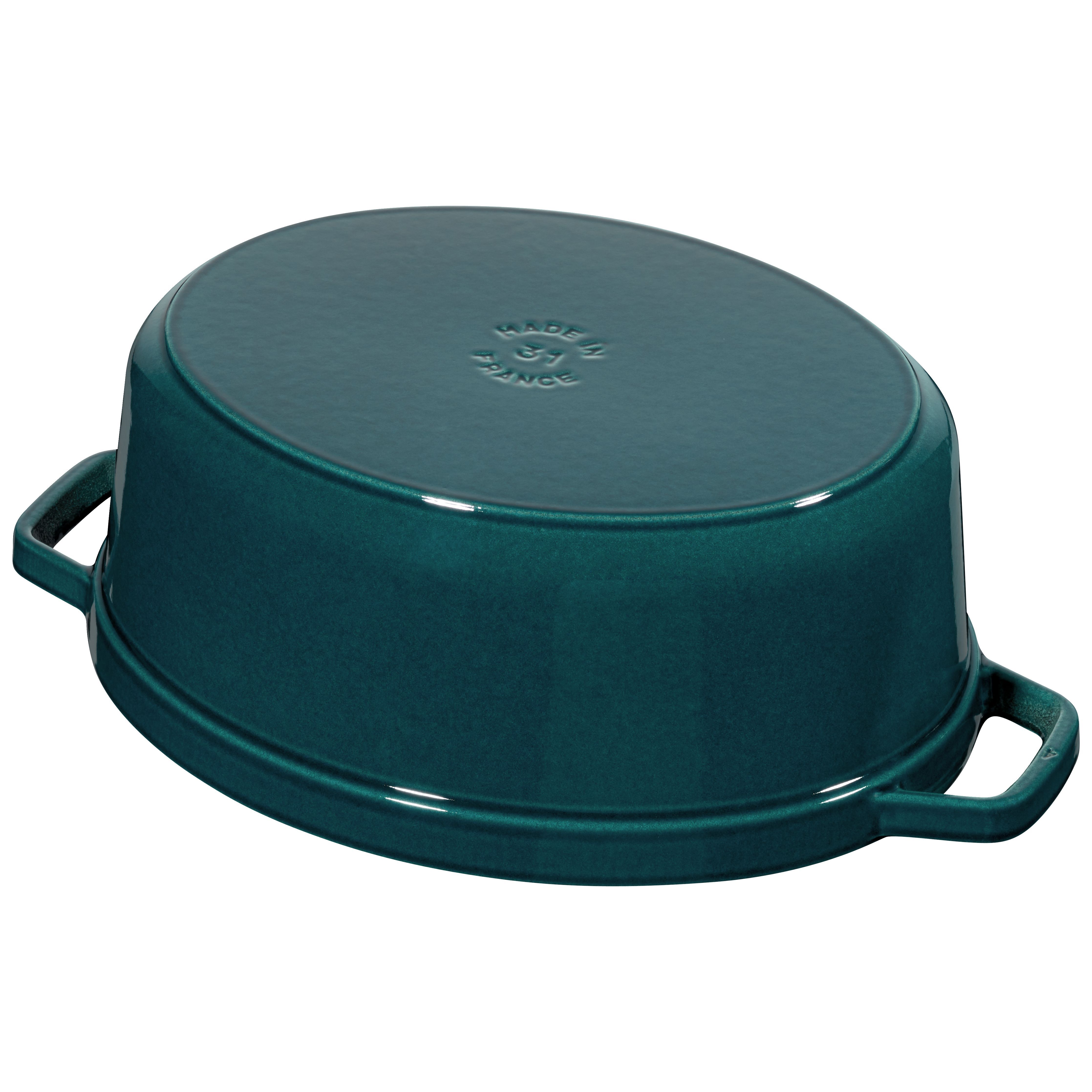 Cocotte 31 cm, oval, La-Mer, Gusseisen