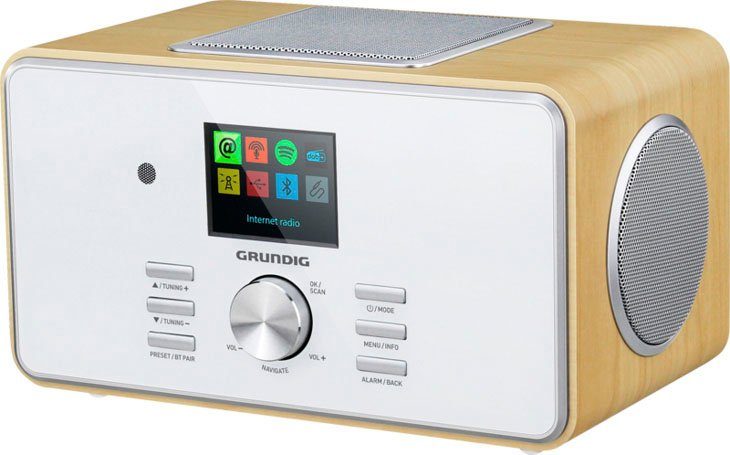 Grundig DTR 6000 X Digitalradio (DAB) (Digitalradio (DAB), FM-Tuner mit RDS, Internetradio, 28 W)