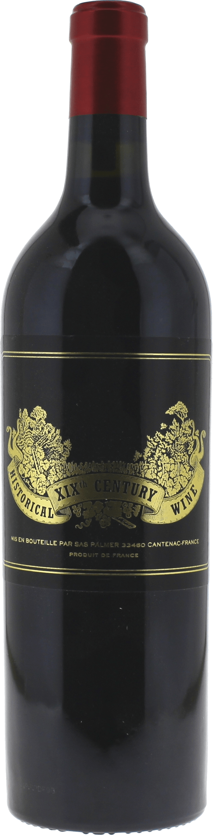 Historical 19 century wine blend chateau palmer 2017