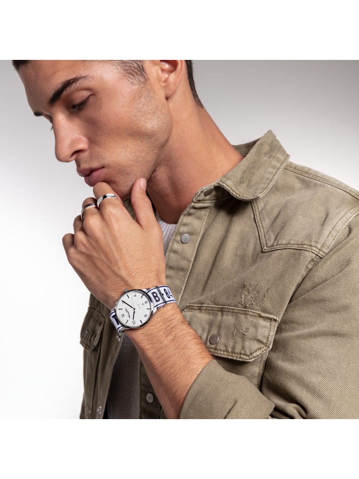 Thomas Sabo Uhrenarmband in schwarz, weiß günstig kaufen ⌀ 20 mm