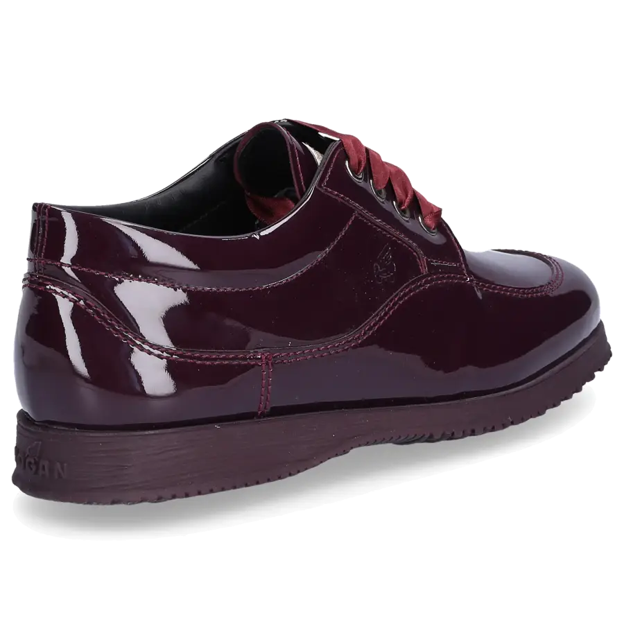 Hogan - Sneaker low TRADITIONAL Lackleder bordeaux - rot
