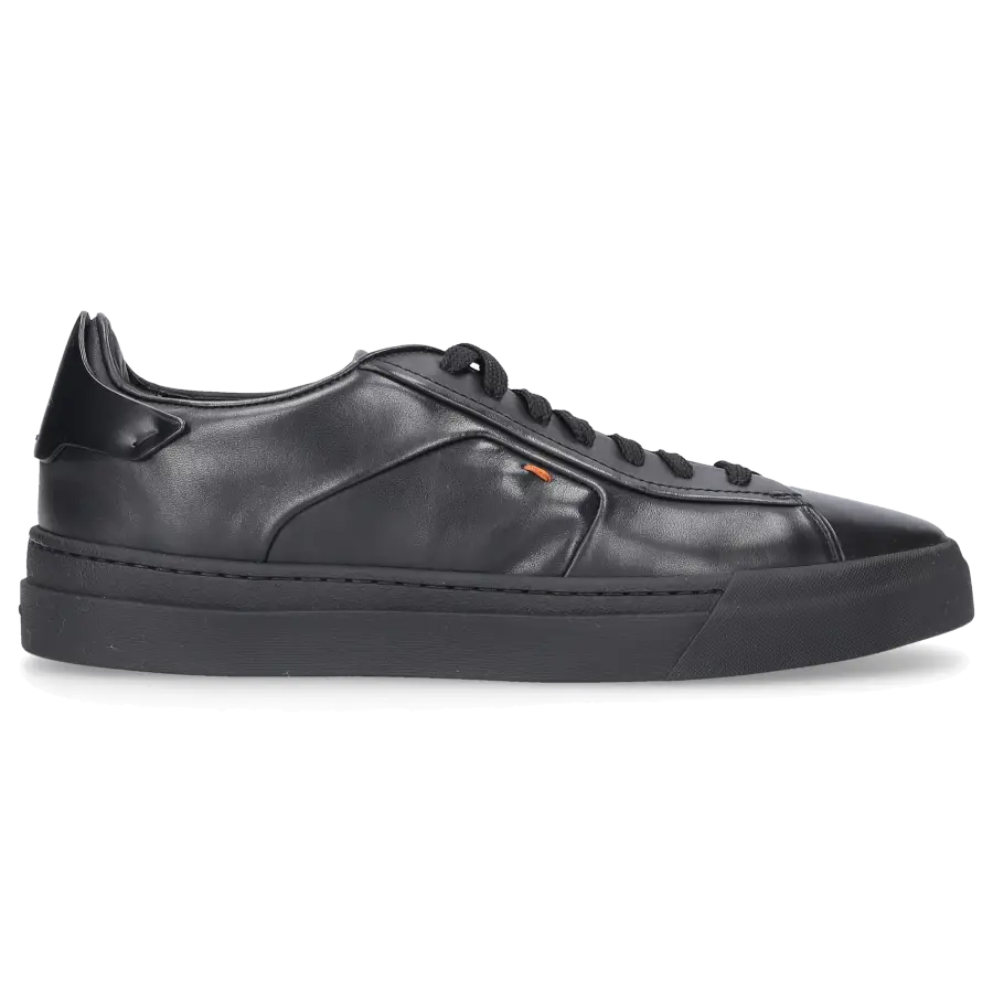 Santoni - Sneaker low DARTS Kalbsleder - schwarz