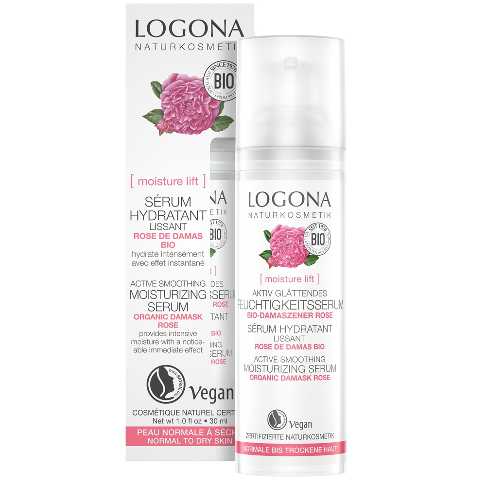 logona Sérum lissant rose de Damas bio Kalpariane, 30ml Crèmes visage