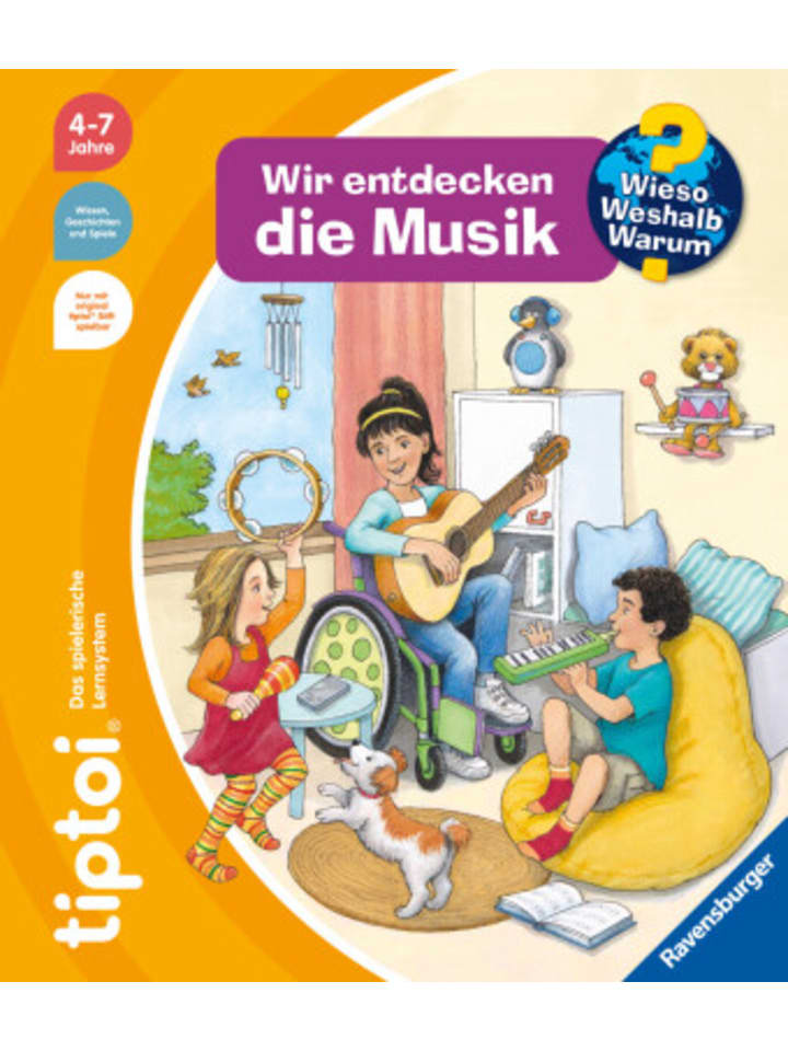 Ravensburger Verlag GmbH Buch - tiptoi® Wieso? Weshalb? Warum? - Wir entdecken die Musik günstig kaufen onesize