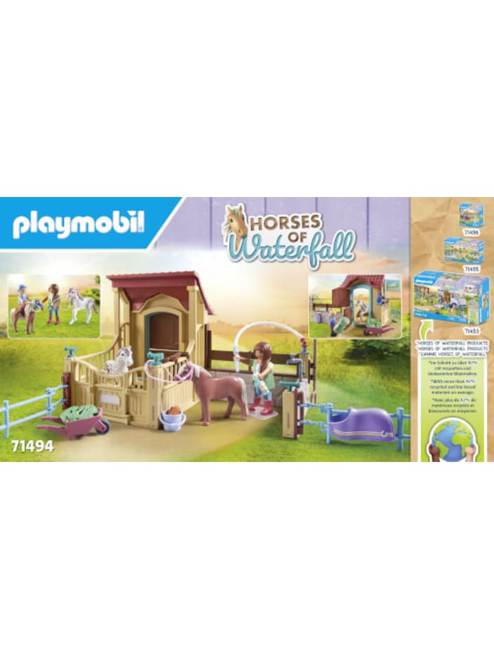 Playmobil Spielfigur Set Pferde von Waterfall - Reitstall, ab 3 Jahre günstig kaufen onesize