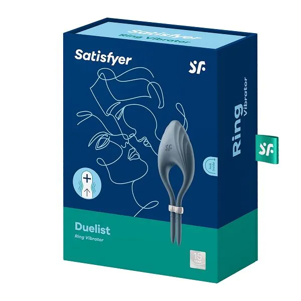 Satisfyer Duelist Mørkeblå Intimmassageapparat