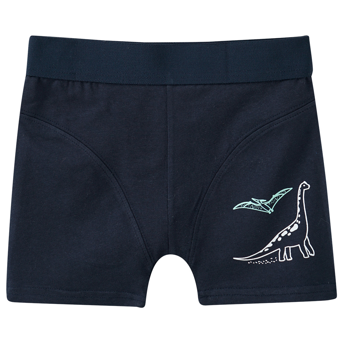 3 Jungen Boxer mit Dino-Print