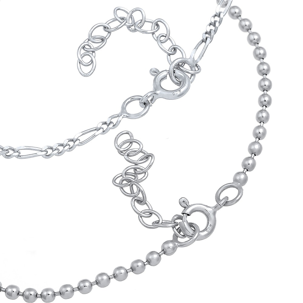 Elli Elli Bracelet Femme Mettent le Ballon de Base en Argent Sterling 925 Bracelet
