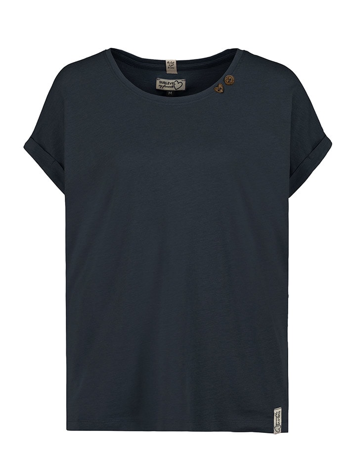 Sublevel Shirt in Dunkelblau günstig kaufen