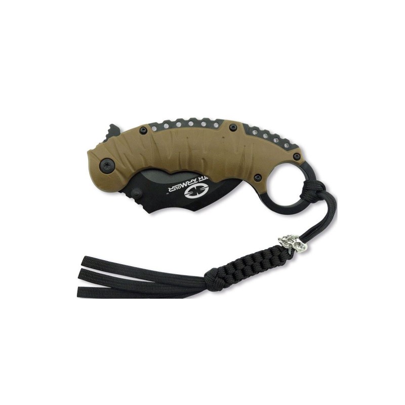 Witharmour Eagle Claw K Tan Messer, Militärmesser (taktische Messer)