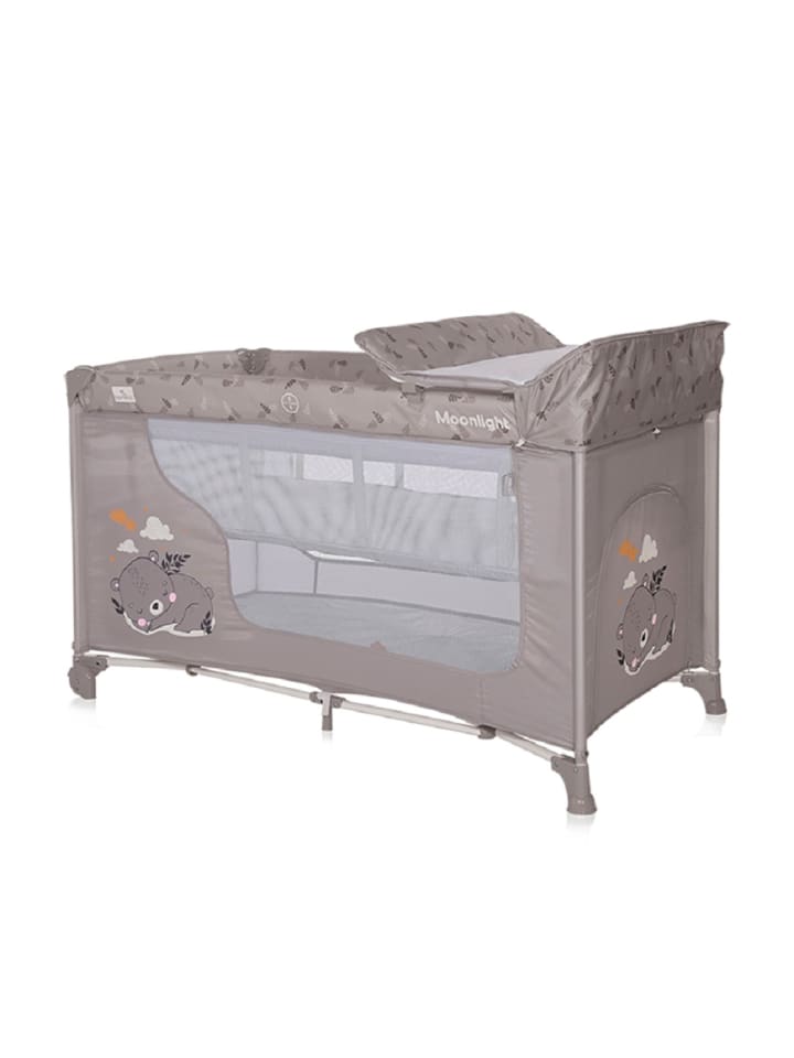 Lorelli Reisebett Moonlight in braun günstig kaufen 60x120 cm