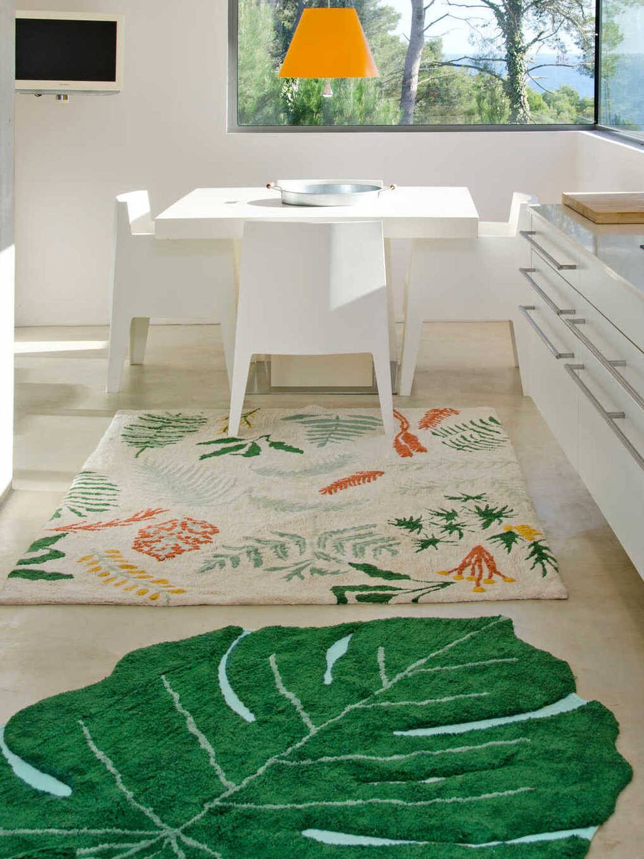 Lorena Canals Kinderzimmer-Teppich MONSTERA-BLATT LORENA CANALS - grün