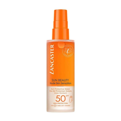 Lancaster Sun Beauty Nude Skin Sensation napvédő víz SPF 50 150 ml