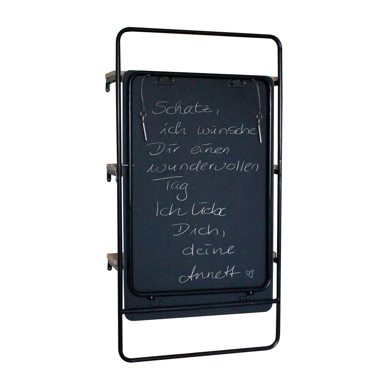 HTI-Line Klapptisch Wandklapptisch Cora mit Kreidetafel, Tisch