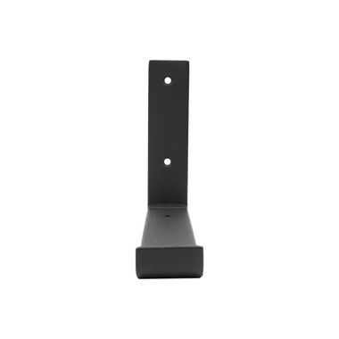 Natural Goods Berlin Wandregalhalter KREUZBERG, 2-tlg., Regalhalterung, Winkelkonsole, Wandregal, Winkelträger, 200mm, Schwarz
