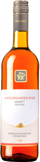 2022 Königschaffhauser Steingrüble Spätburgunder Rosé Kabinett *KS* trocken - Winzergenossenschaft Königschaffhausen-Kiechlinsbergen