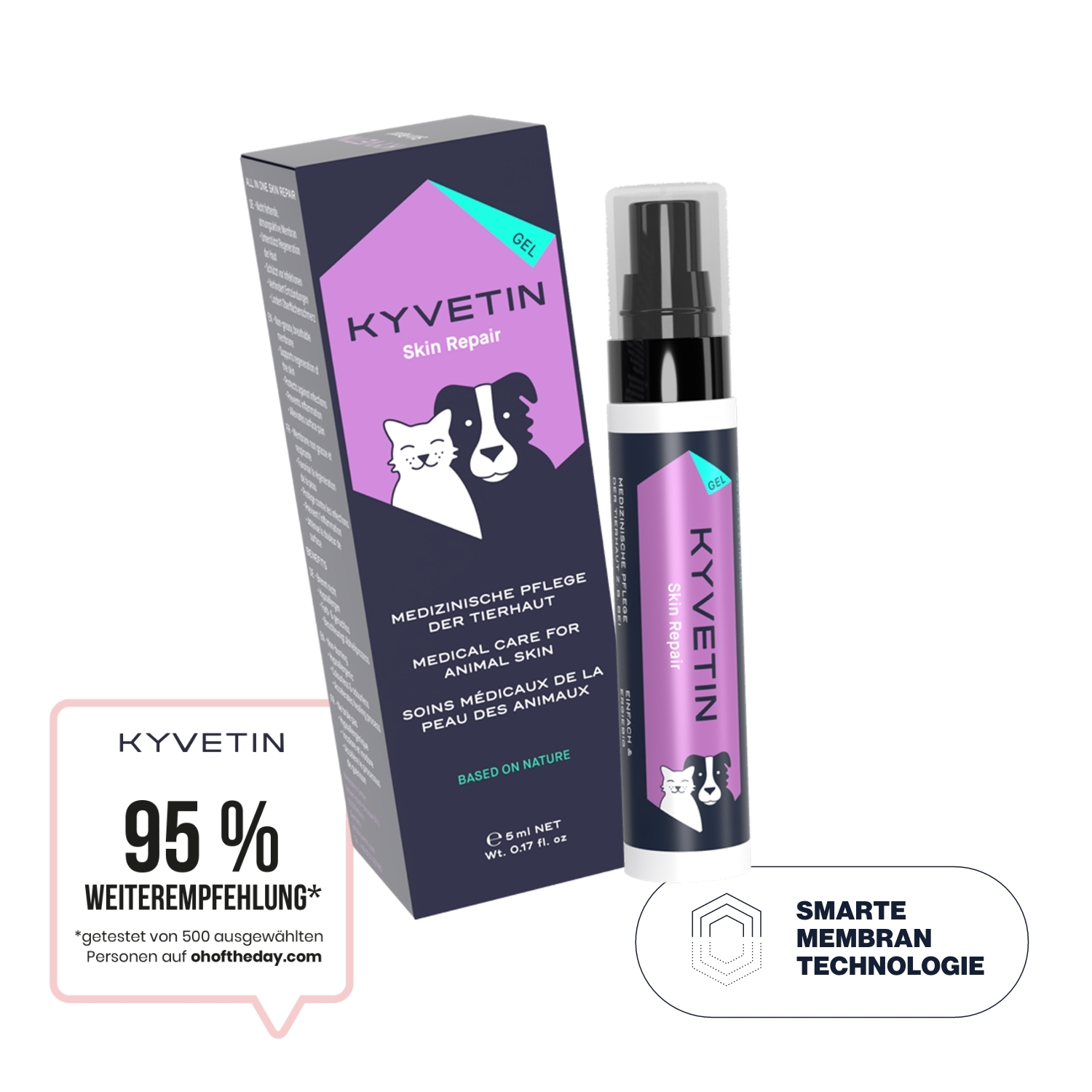 KYVETIN Fellpflege KYVETIN Gel Skin Repair für Hunde und Katzen