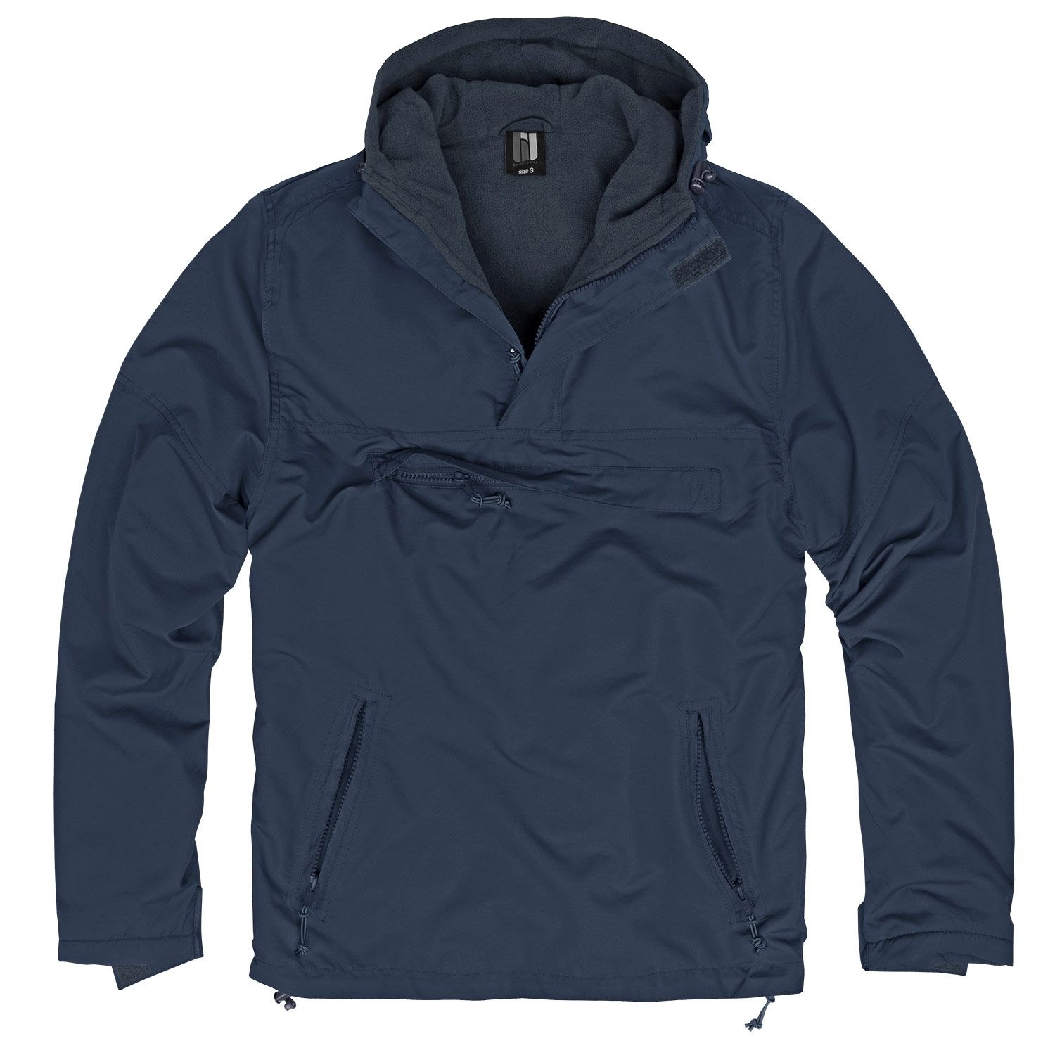 Hooded Windbreaker mit Fleecefutter