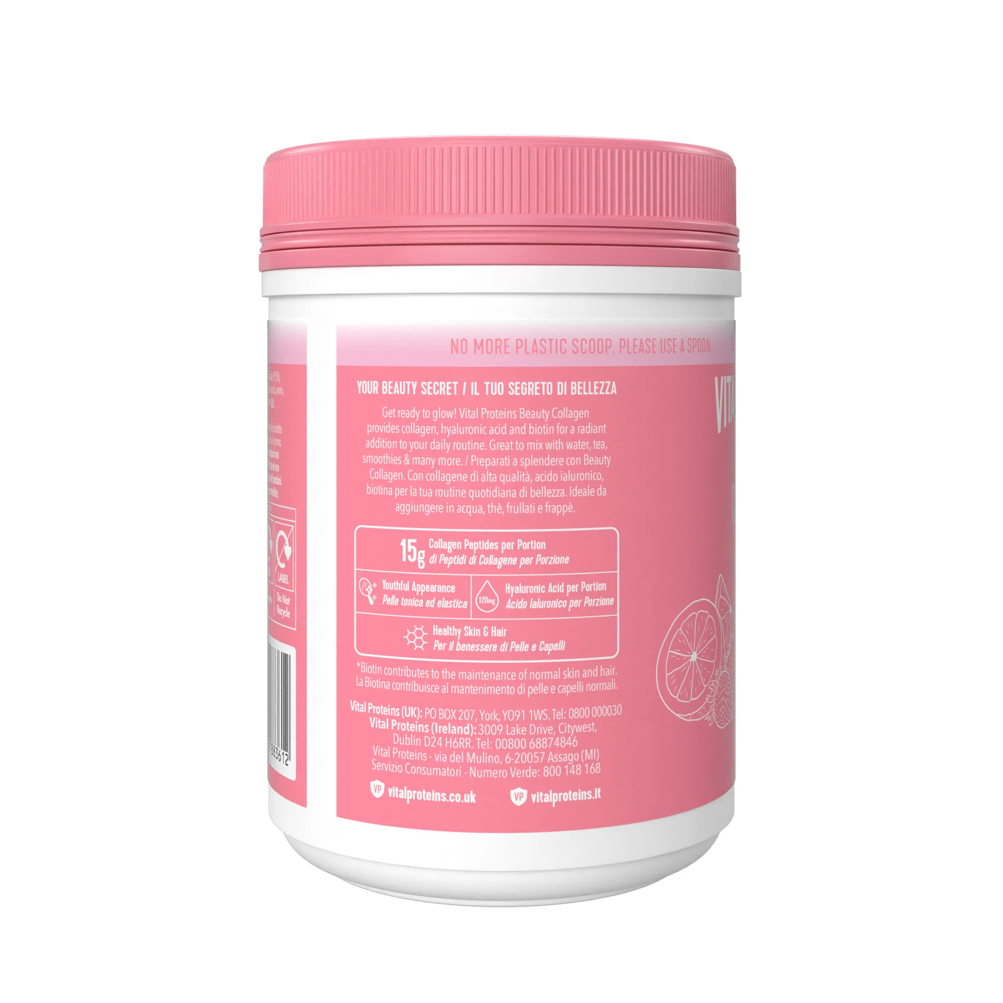Suplementos alimenticios de colágeno para la belleza: suplemento para la piel, suplemento para uñas y cabello, suplemento facial.