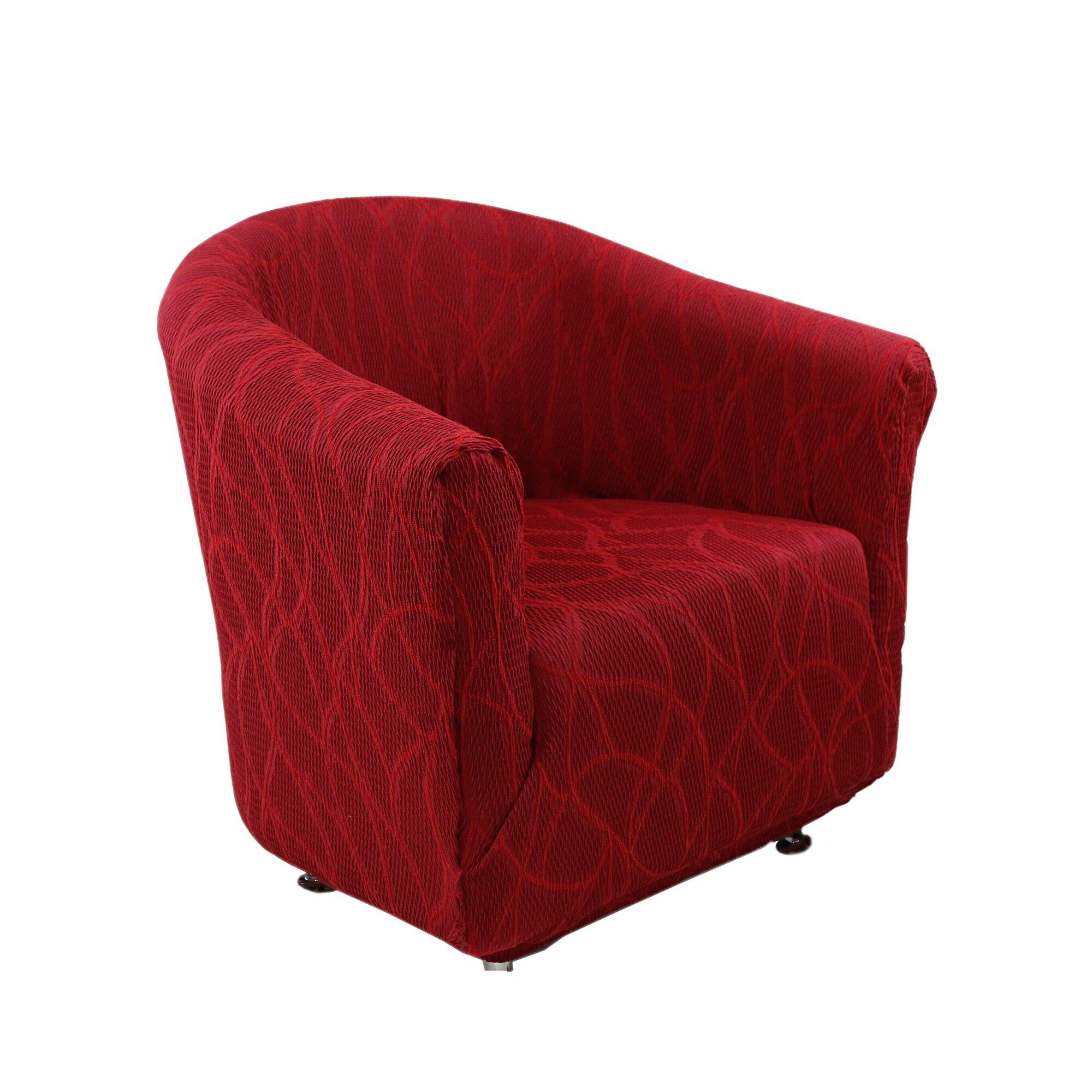 Housse extensible motif jacquard 