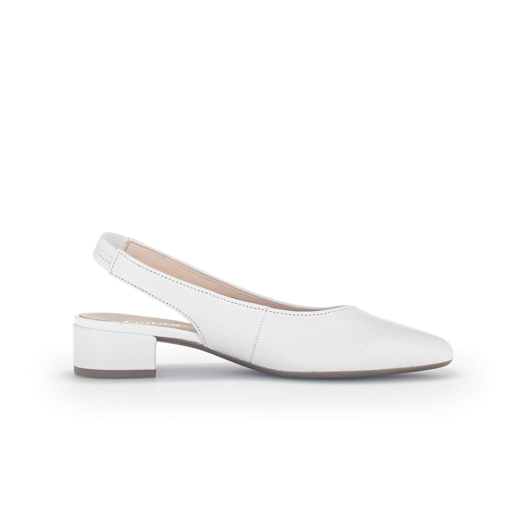 Gabor fashion Slingpumps weiß