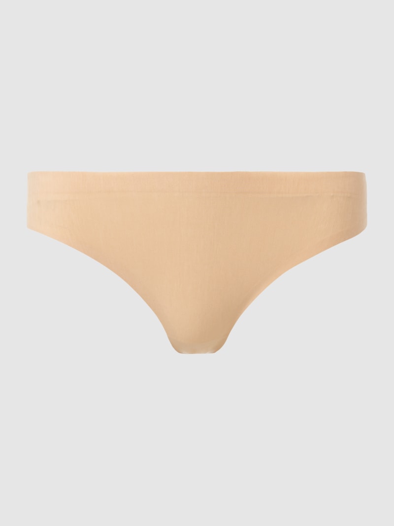 Hip String ohne Nähte in beige