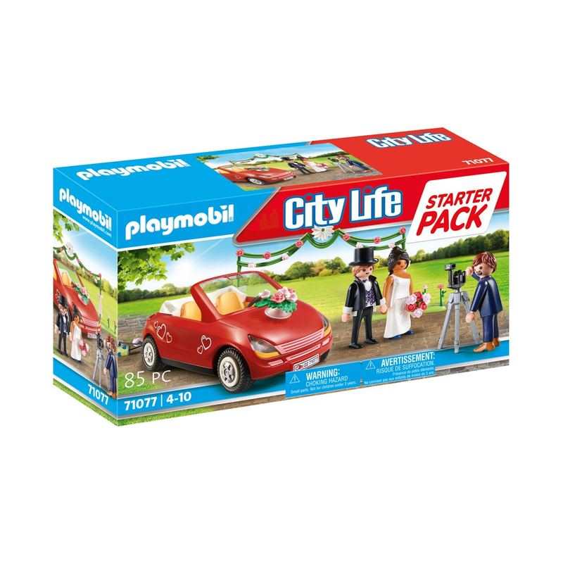71077 Couple de mariés photographe et voiture Playmobil City Life
