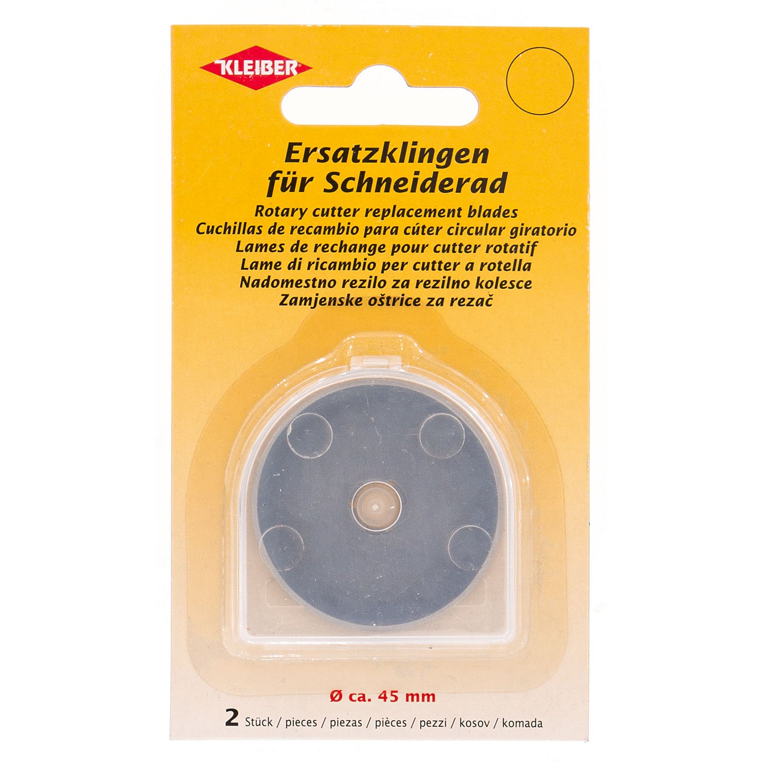 Kleiber Ersatzklingen für Schneiderad 45 mm Ø, 2 Stück