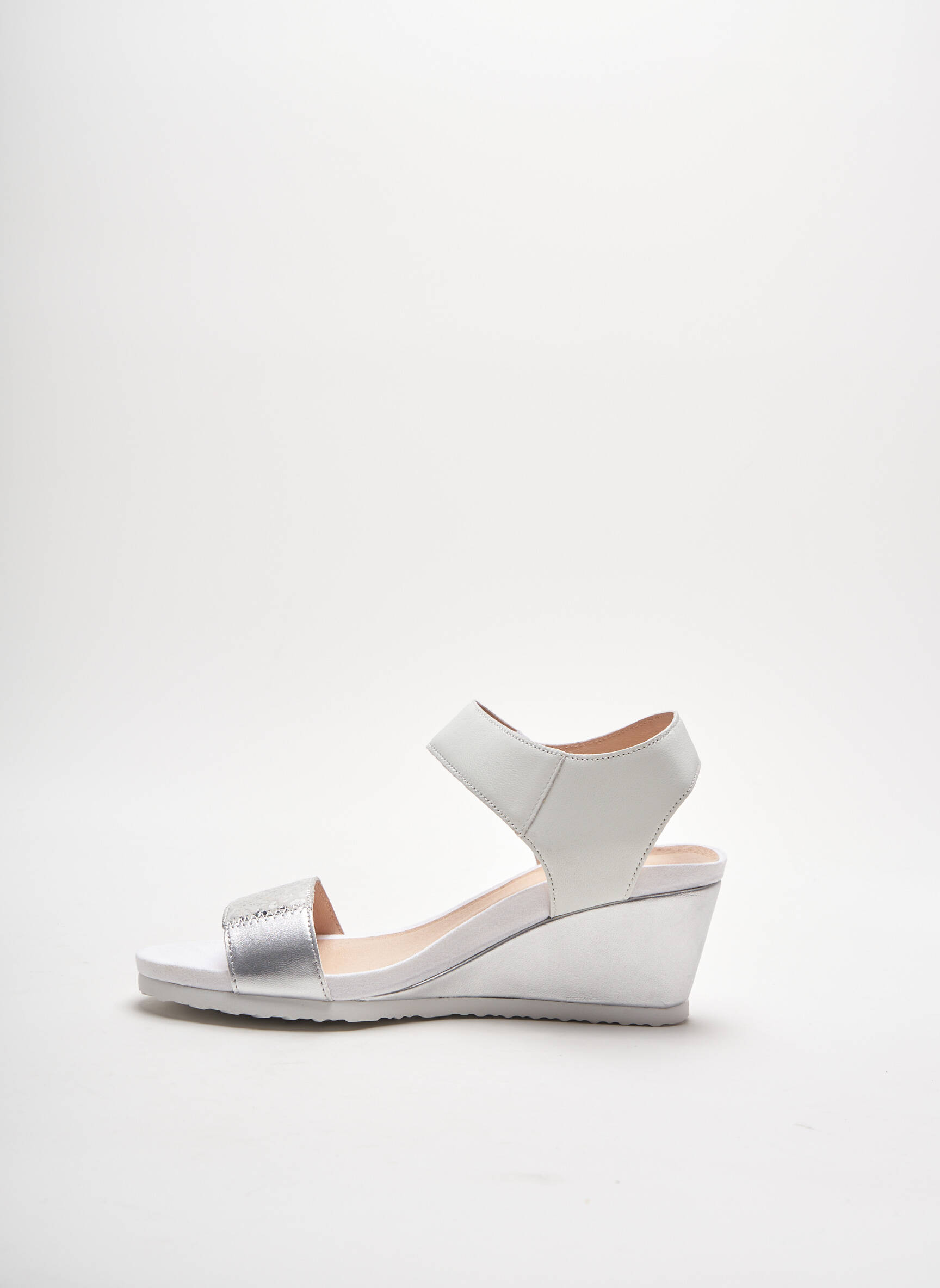Sweet Sandales Nu Pieds Femme couleur gris