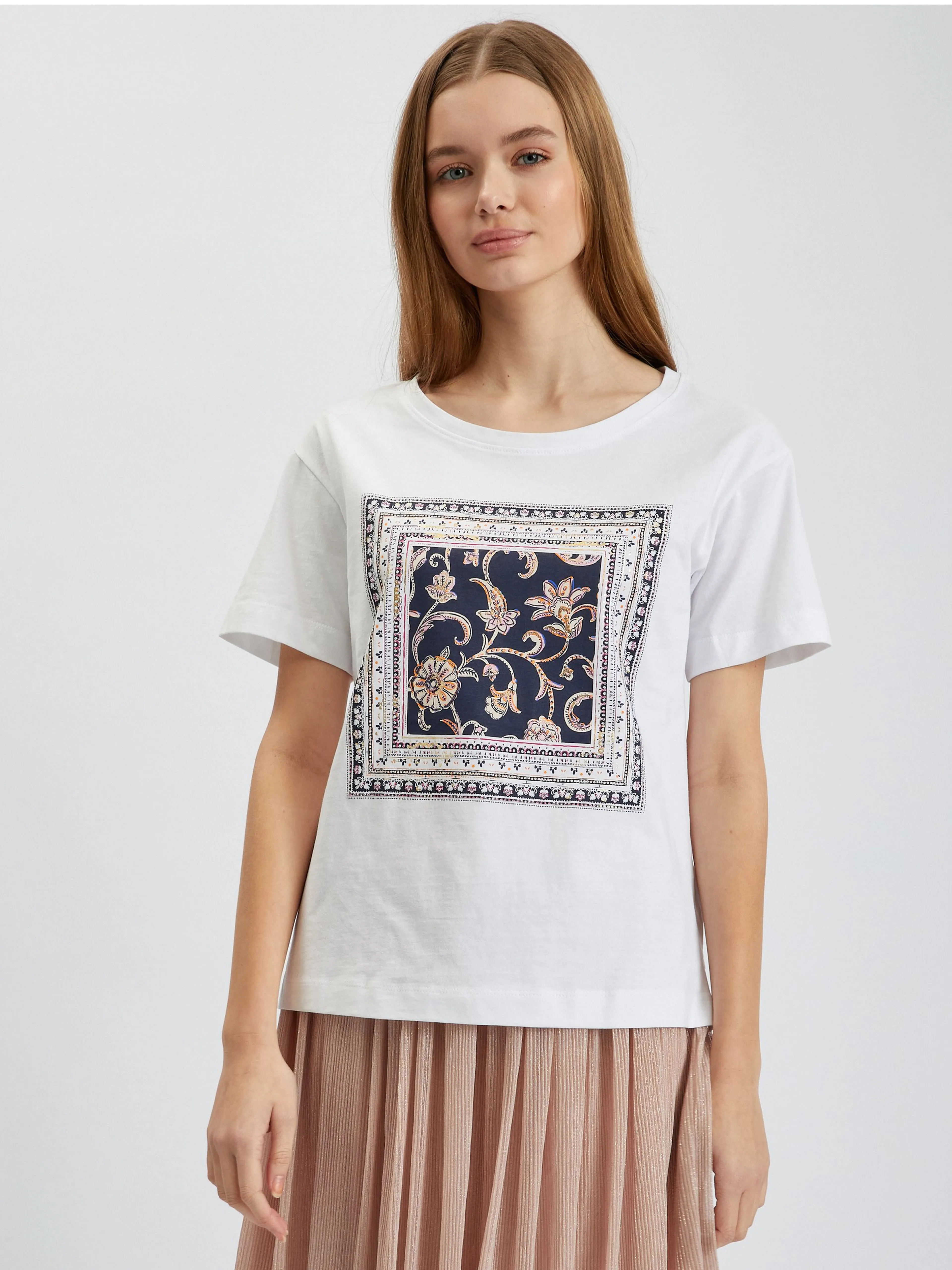 Weißes Damen-T-Shirt ORSAY