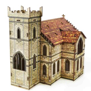 Terrain Systems: Constructions - Cathedral (Medieval Town)