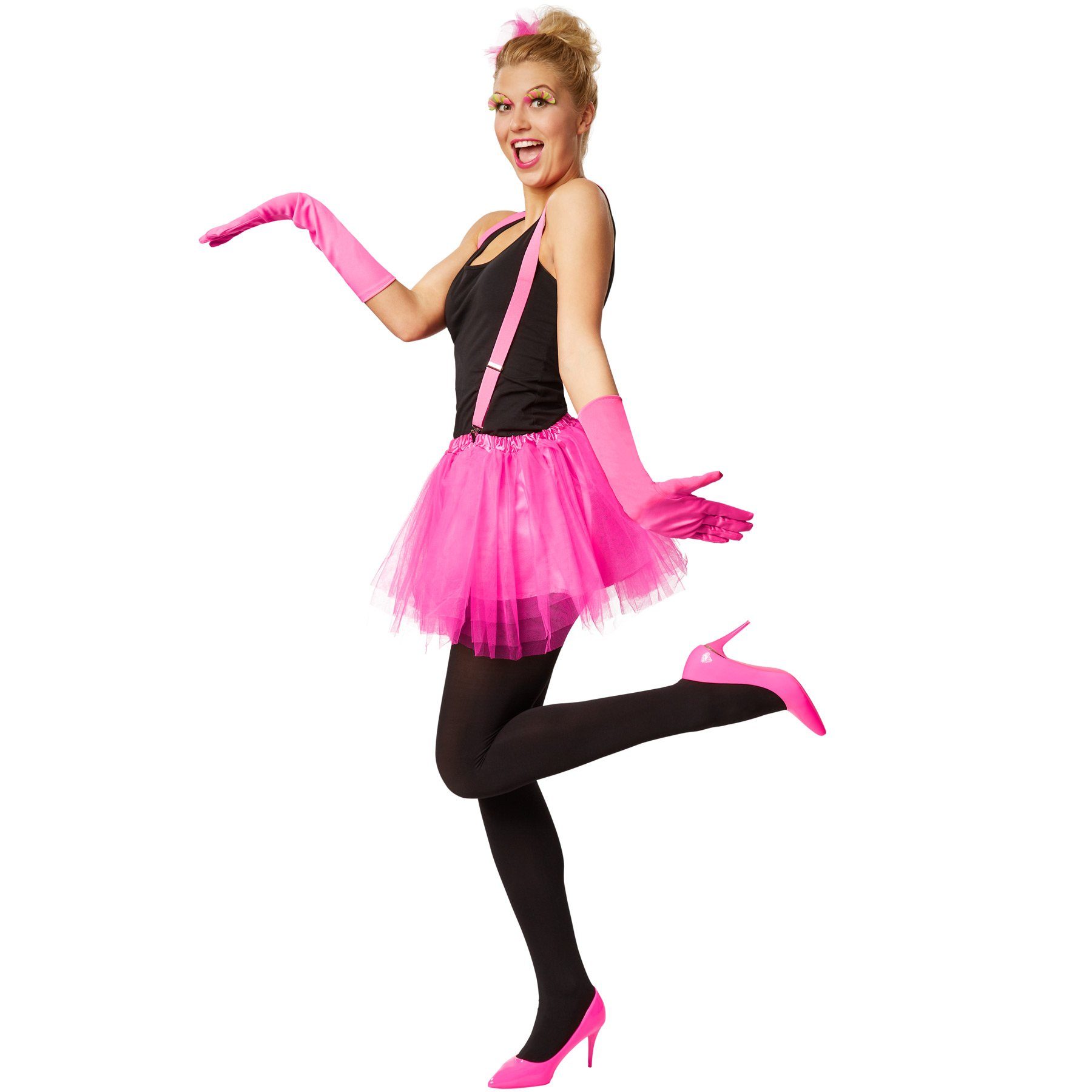dressforfun Minirock Tutu Tüllrock mit Hosenträger