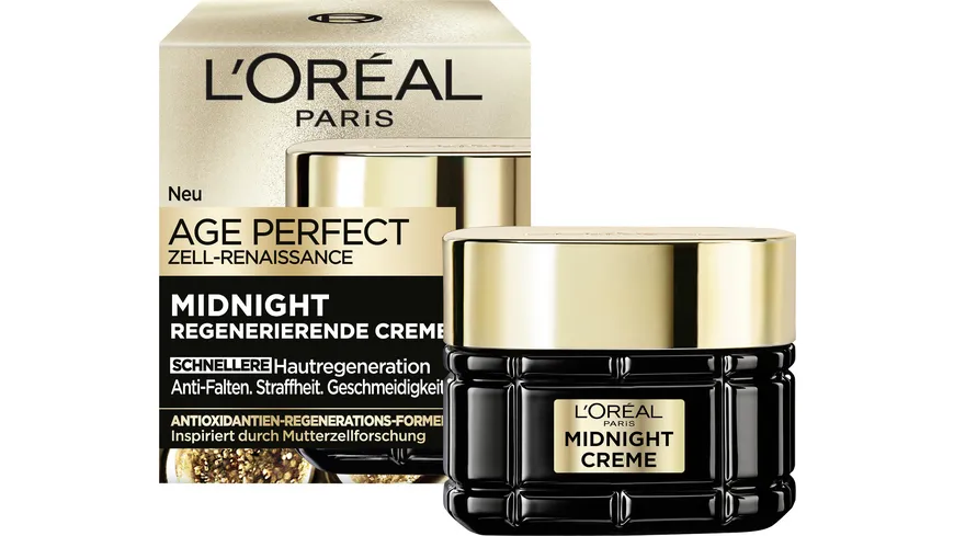 L'Oréal Paris Age Perfect Zell Renaissance Midnight Nachtcreme Gesicht 50 ml