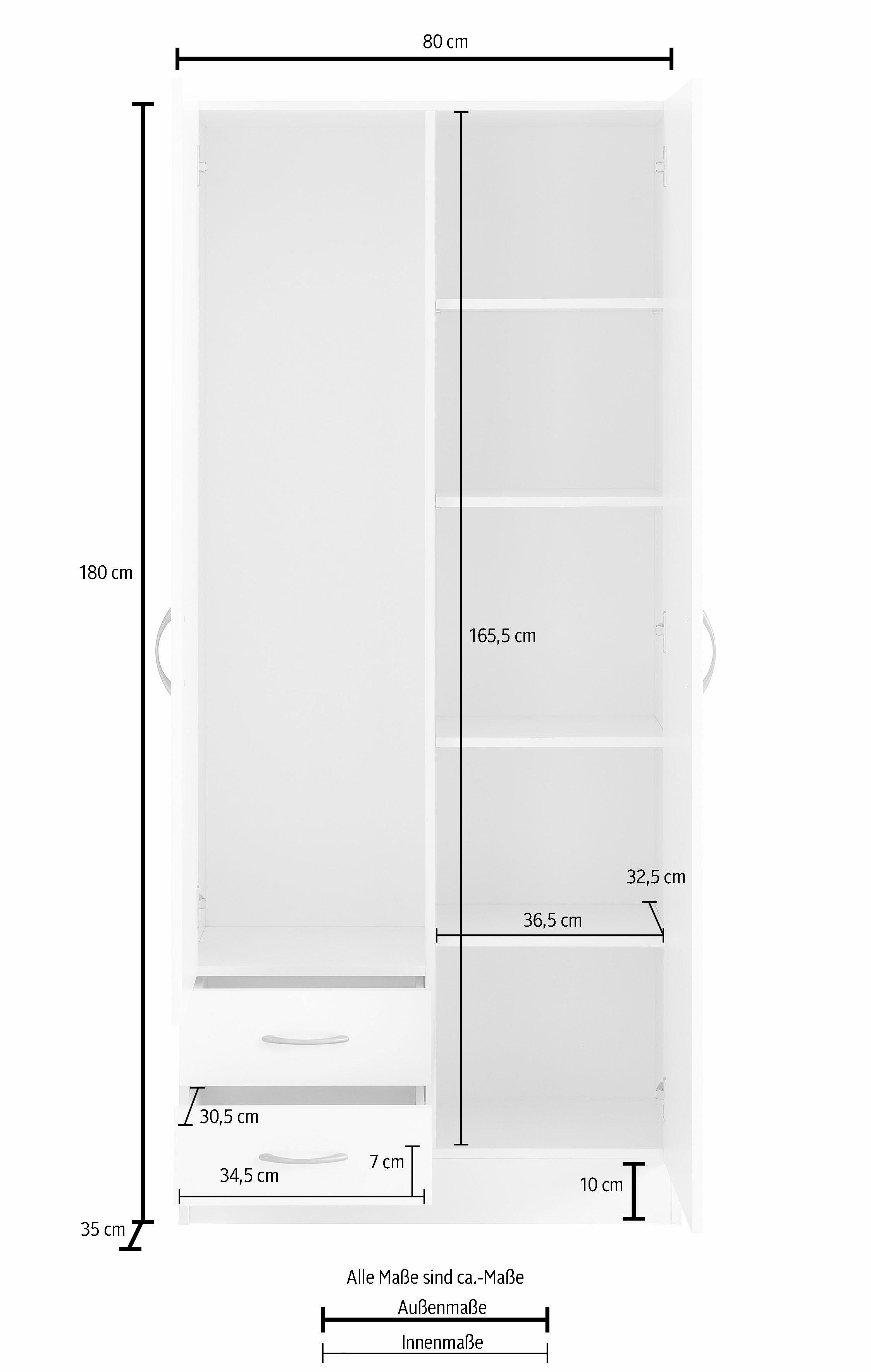 wiho Küchen Mehrzweckschrank Kiel Typ 1