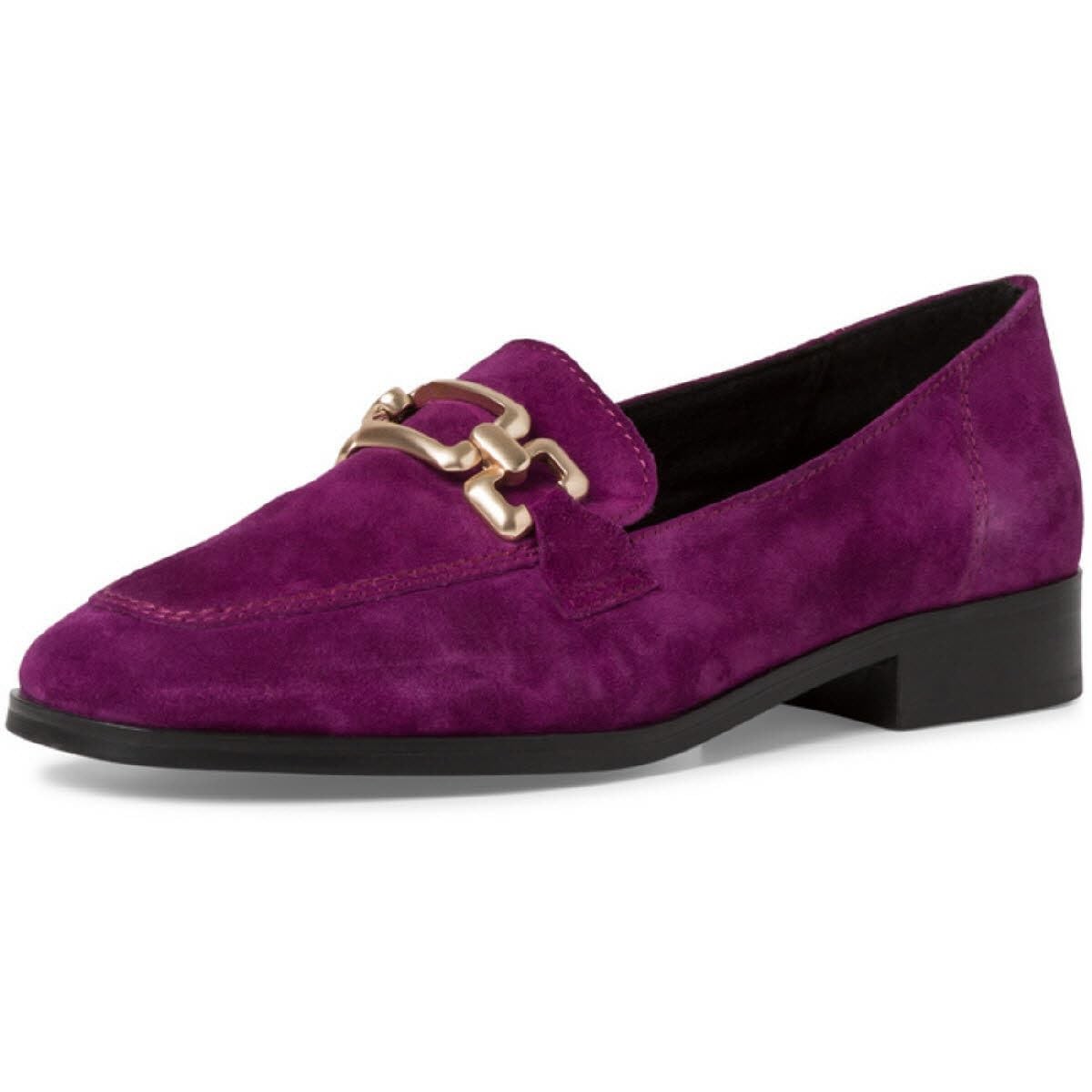 TAMARIS Klassische Slipper silber