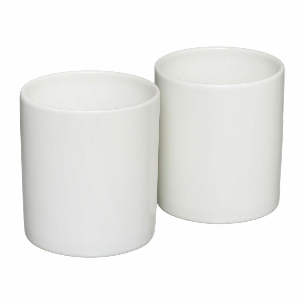5five Simply Smart Gewürzbehälter Ceramic 280 ml, Keramik, Bambus, (Set, 2-tlg), mit Untersetzer