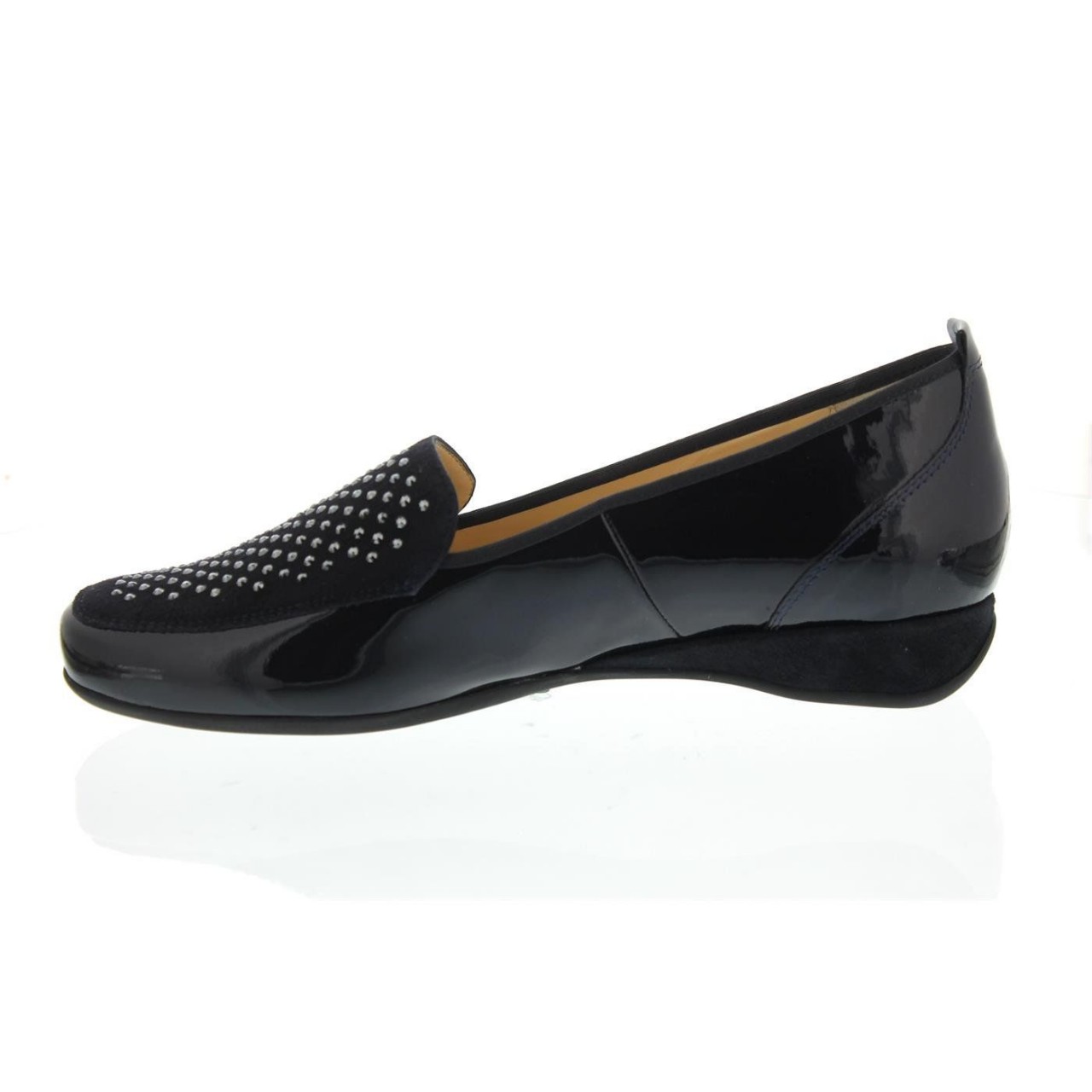 HASSIA Klassische Slipper blau