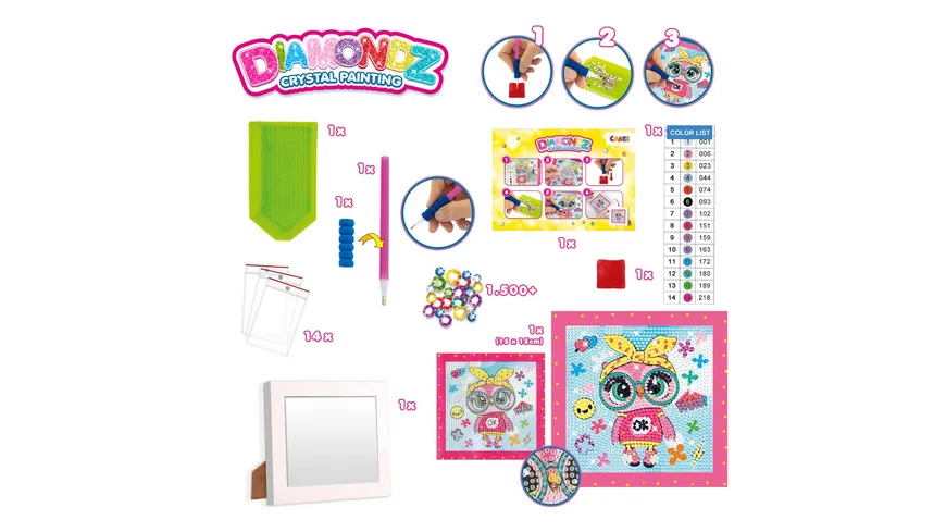 CRAZE - DIAMONDZ – Anfänger Set Fashion