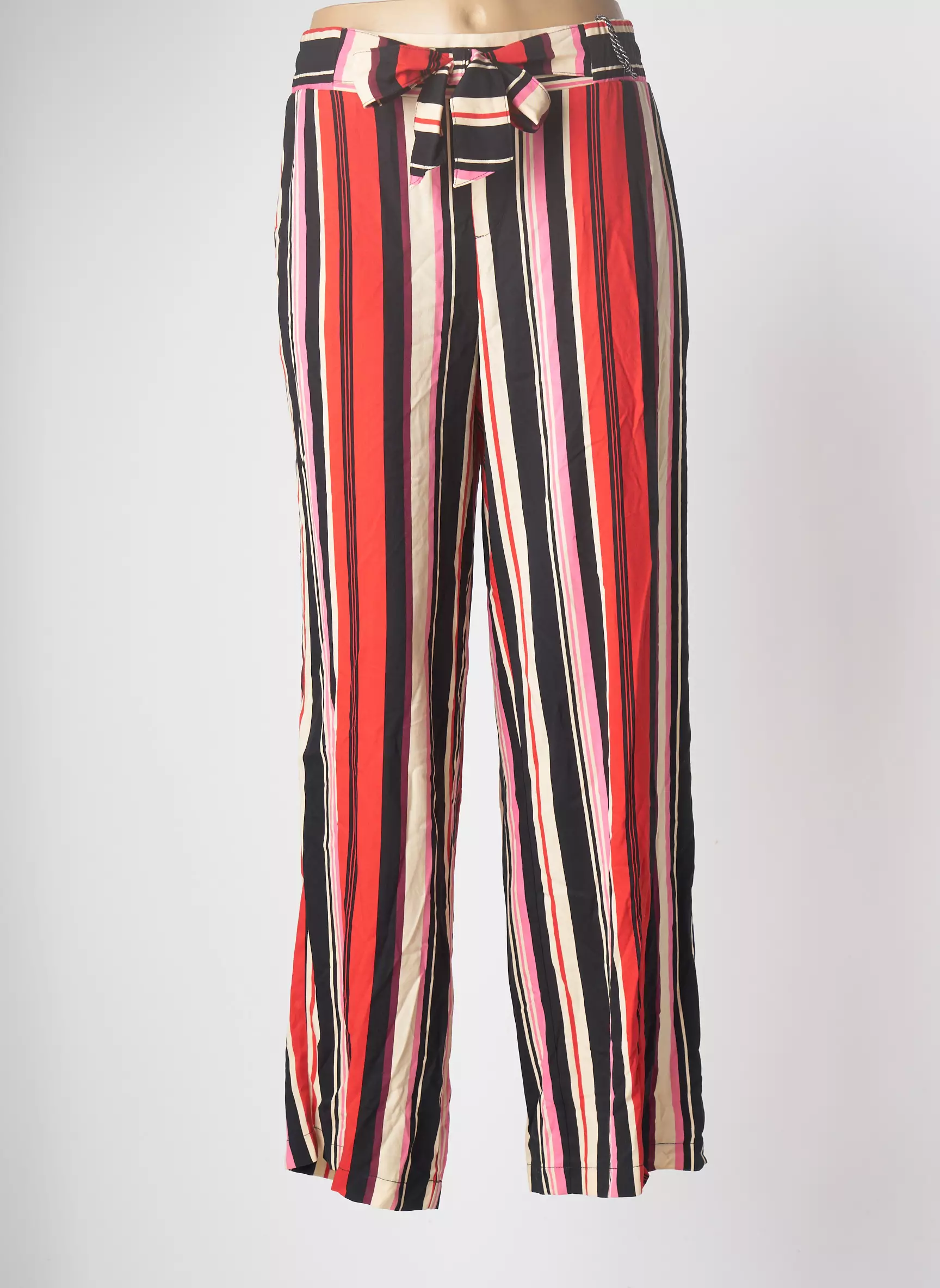 Street One Pantalons Chino Femme couleur rouge