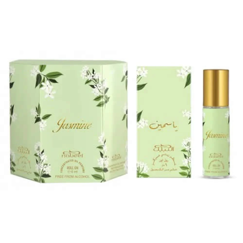 Perfumy w olejku Jaśmin Roll-On - Perfumy w olejku unisex, olejek zapachowy, perfumy