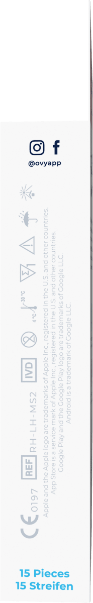 Ovulationstest, 15 St