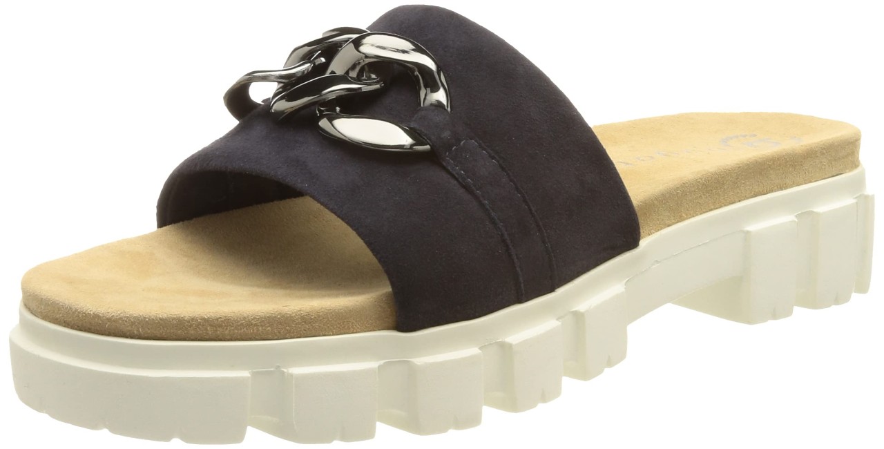 BUGATTI Klassische Sandalen blau