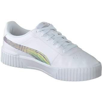 PUMA Carina 2.0 Holo Jr Sneaker in weiß