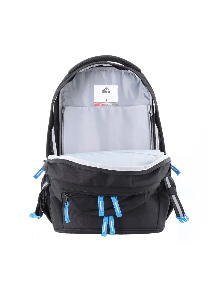 2Be Schulrucksack in schwarz günstig kaufen onesize