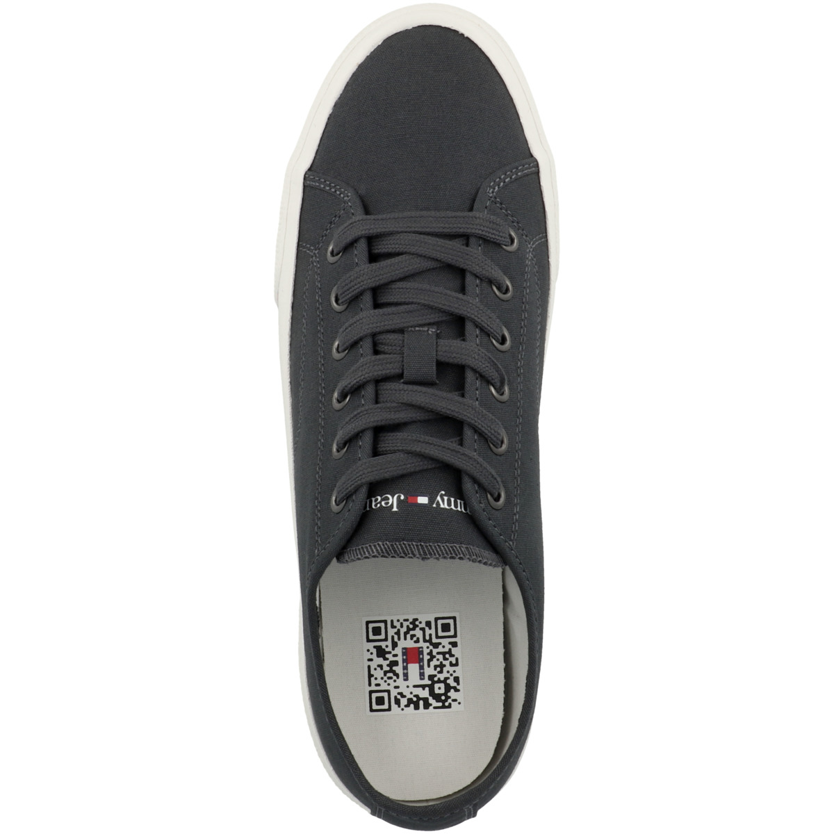 Tommy Hilfiger Tommy Jeans Lace Up Canvas Color Sneaker Low dunkelblau